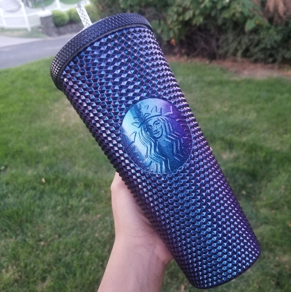 Starbucks Accessories - 🆕️Starbucks, Custom, Duochrome Studded Tumbler